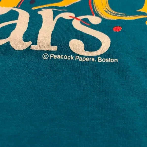 Vintage Peacock Papers Boston Shirt - Picture 3 of 7